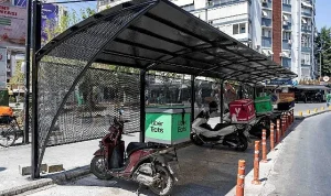 Bornova’da ‘Güneş ve Yağmur’ Kalkanı